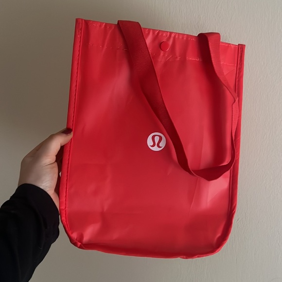 Lululemon Reusable Shopping  Bags! So cute for giftwrap All 4 - Picture 4 of 4